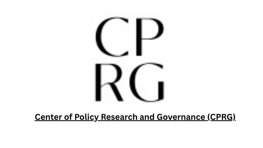 Center of Policy Research and Governance (CPRG) Internship Application 2026 [Delhi & Mumbai]