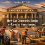 Section 4(f) BNS: How Can Community Service be Used as Punishment
