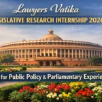 Legislative Research Internship 2026: Apply for Public Policy & Parliamentary Experience